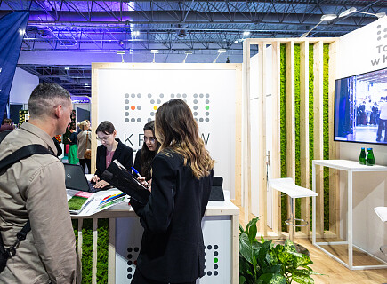 Stoisko targowe EXPO Kraków. Forum Branży Eventowej